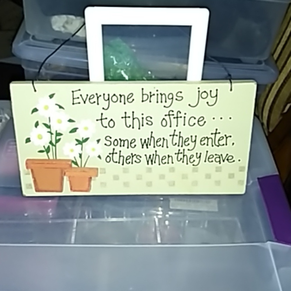 Hanging Plaque